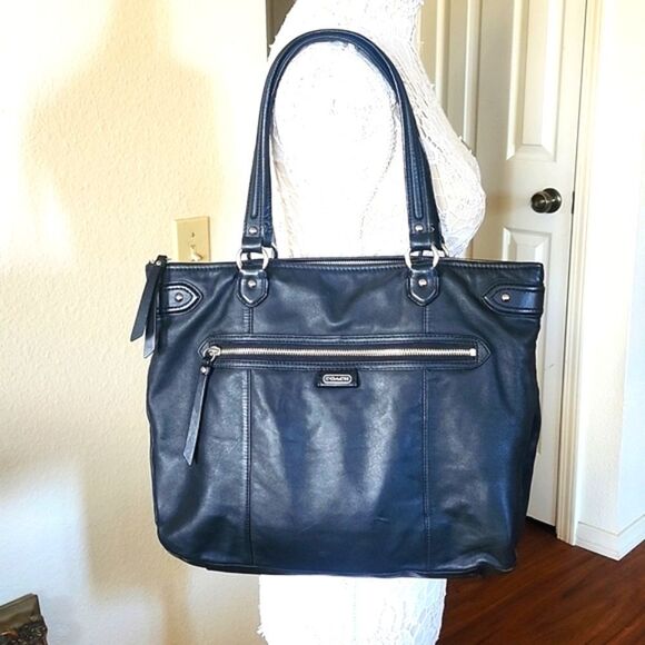 Coach Leather Tote Bag - Picture 1 of 10